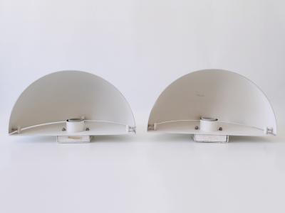 Set of Two Large Minimalistic Mid Century Modern Sconces Germany 1960s