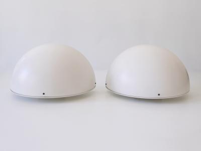 Set of Two Large Minimalistic Mid Century Modern Sconces Germany 1960s