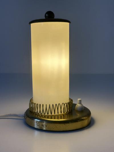 Set of Two Lovely Mid Century Modern Bedside Table Lamps Germany 1950s