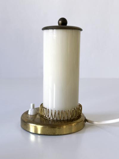 Set of Two Lovely Mid Century Modern Bedside Table Lamps Germany 1950s