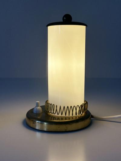 Set of Two Lovely Mid Century Modern Bedside Table Lamps Germany 1950s