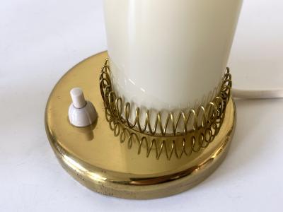 Set of Two Lovely Mid Century Modern Bedside Table Lamps Germany 1950s