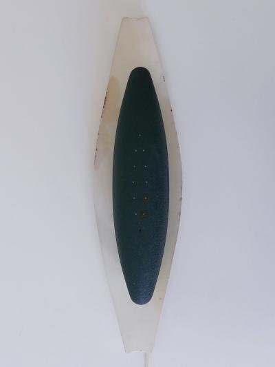 Set of Two Rare Elegant Mid Century Modern Sconces or Wall Lights Sweden 1950s