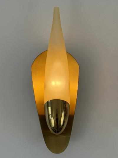 Set of Two Rare Highly Decorative Mid Century Modern Sconces Germany 1950s