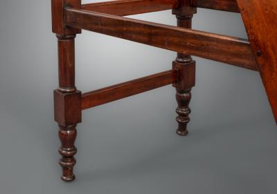 Set of Victorian Mahogany Library Steps