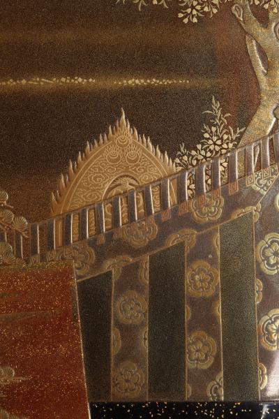 Set of Writing Box and Document Box with Poem Cards ca 1920