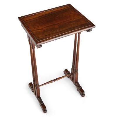 Set of antique English rosewood side tables