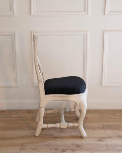 Set of eight Swedish chairs dates to the mid 18th century circa 1760