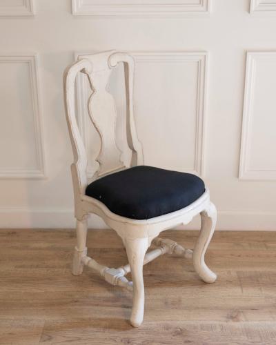 Set of eight Swedish chairs dates to the mid 18th century circa 1760