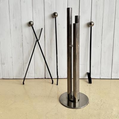 Set of fireplace tools possibly produced by W H Gispen 1930s