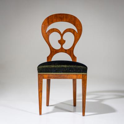 Set of four Biedermeier Side Chairs Probably Austria circa 1830