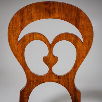 Set of four Biedermeier Side Chairs Probably Austria circa 1830