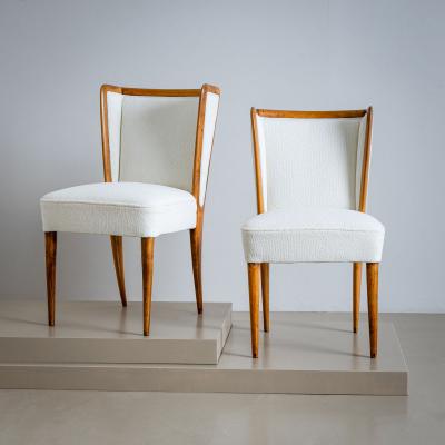 Set of six Side Chairs Italy 1950s