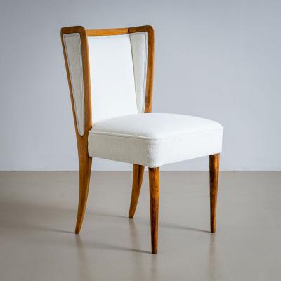 Set of six Side Chairs Italy 1950s