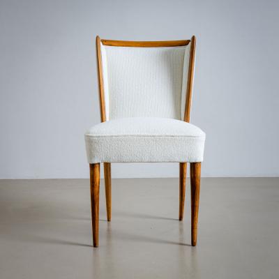 Set of six Side Chairs Italy 1950s