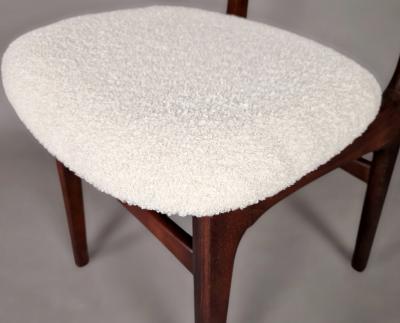 Set of six chairs by Rajmund Ha as Poznan Poland circa 1970