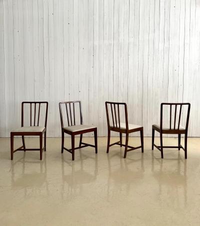 Set of ten dining chairs Denmark 1940s