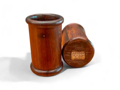 Set of two Pen Holders in Rosewood Unknown 1960s Lot 739