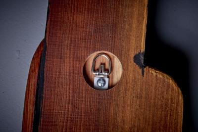 Seth Gravette High Seth Gravette Redwood and Sumi Ink Wall Sculpture USA 2023