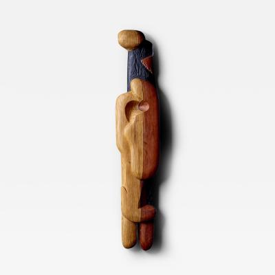 Seth Gravette High Seth Gravette Redwood and Sumi Ink Wall Sculpture USA 2023