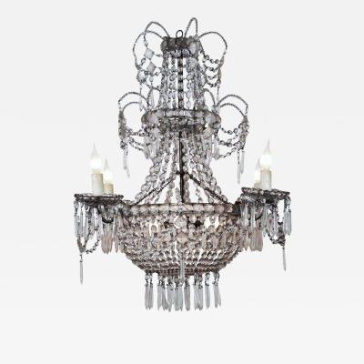 Seven Light Crystal Chandelier