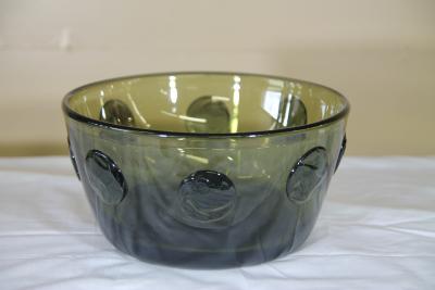 Severin Broby for Hadeland rare glass bowl