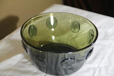 Severin Broby for Hadeland rare glass bowl