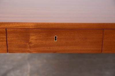 Severin Hansen Elegant Mid Century Writing Desk Designed by Severin Hansen for Haslev 1960s