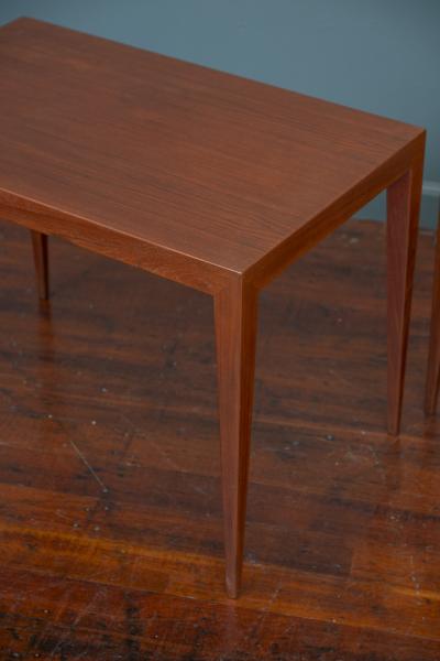 Severin Hansen Jr Severin Hansen Jr end tables for Haslev Denmark