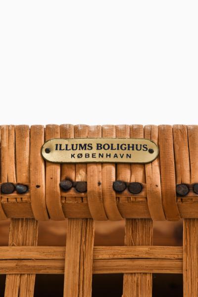 Severin Hansen Set of 2 Bedside Tables in Cane and Teak by Severin Hansen 1950s