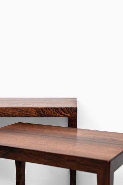 Severin Hansen Severin Hansen Nesting Tables Produced by Haslev M belsnedkeri in Denmark