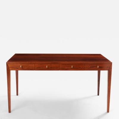 Severin Hansen Severin Hansen Rosewood desk table for Haslev Denmark 1960