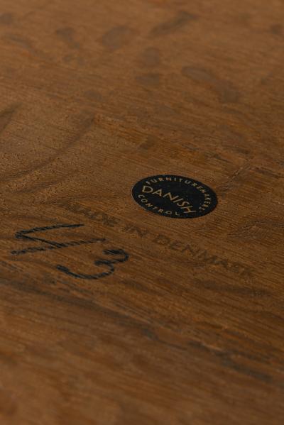 Severin Hansen Side Table Produced by Haslev M belsnedkeri