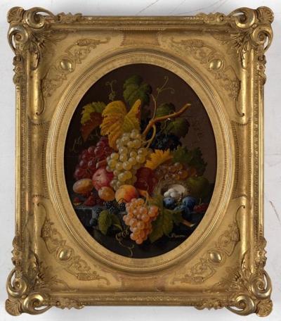 Severin Roesen SEVERIN ROESEN CIRCA 1816 1872 STILL LIFE WITH FRUIT