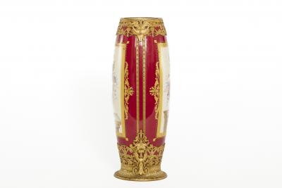 Sevres Ormolu Mounted Porcelain Vase