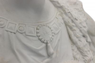 Sevres Porcelain Marie Leczinka Bust