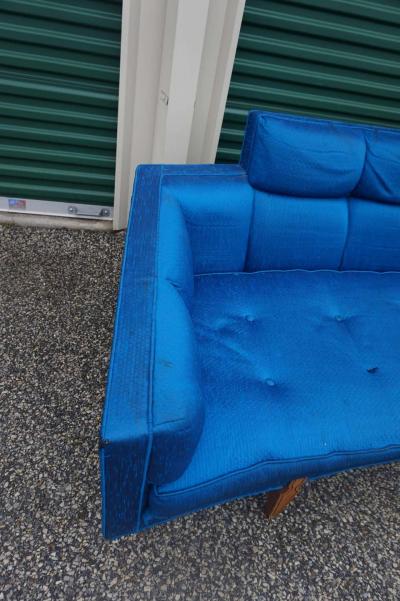 Sexy Curved American Mid Century Modern Two Piece of Sofa