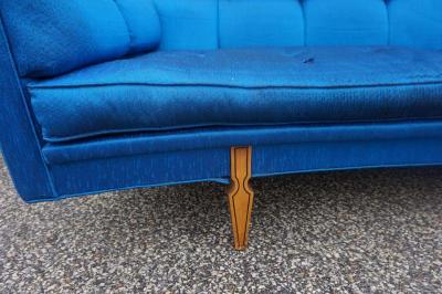 Sexy Curved American Mid Century Modern Two Piece of Sofa