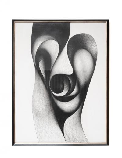 Seymour Fogel Seymour Fogel Woodland Eros Abstract Drawings Texas Modernism 1971