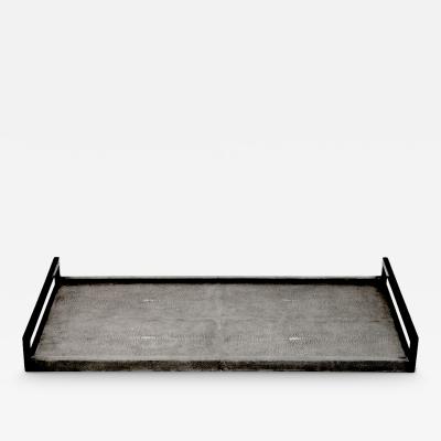 Shagreen tray