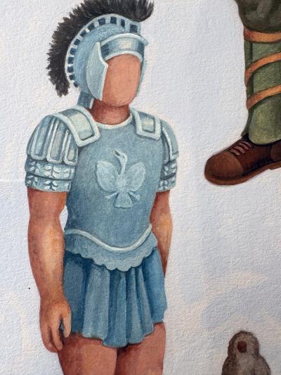 Shaleen Pedersen Surreal Landscape with Floating People