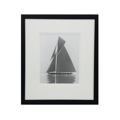 Shamrock becalmed by Kirk and sons of the famous j class yacht Shamrock