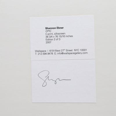 Shannon Ebner Opic