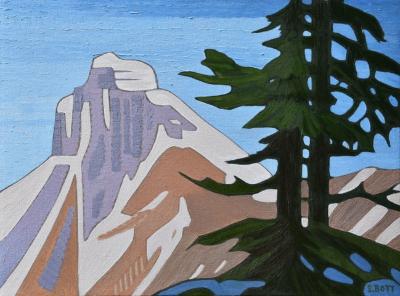 Sharon Bott Study of Nicholas Botts Cascade Pass