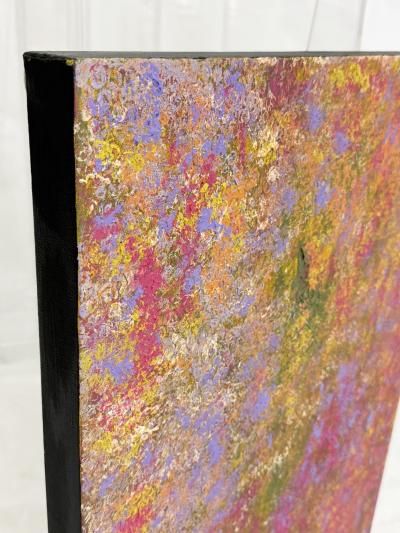 Sharon Cannon Sharon Cannon Giverny II Abstract Oil Painting Color field Canvas LA Artist