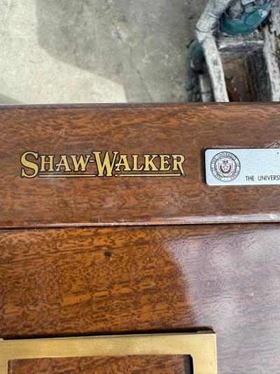 Shaw Walker Shaw Walker Faux Wood 1940s File Cabinet
