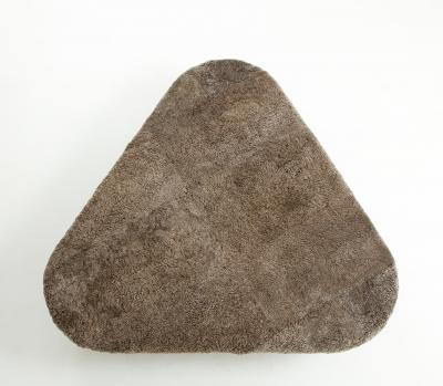 Shawn Henderson Custom Oversized Shearling Table Ottoman