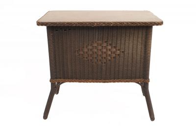 Sheboygan Fibre Furniture American Mission Style Wicker Commode