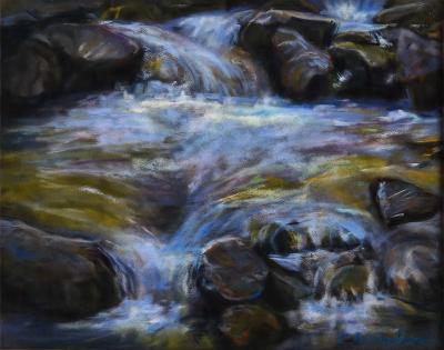 Sheep Creek Watercolor by Cynthia Underwood U S A 