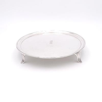 Sheffield Plate Oval Salver England c 1930